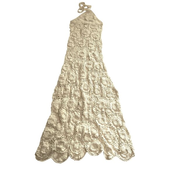 Tularosa Cream Crochet Maxi Dress - Picture 3 of 5